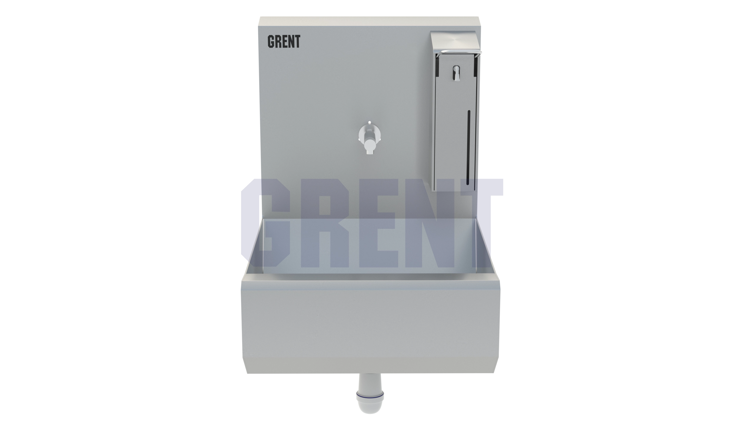 Умывальник 1-секционный подвесной GRENT-P-01 ЛД