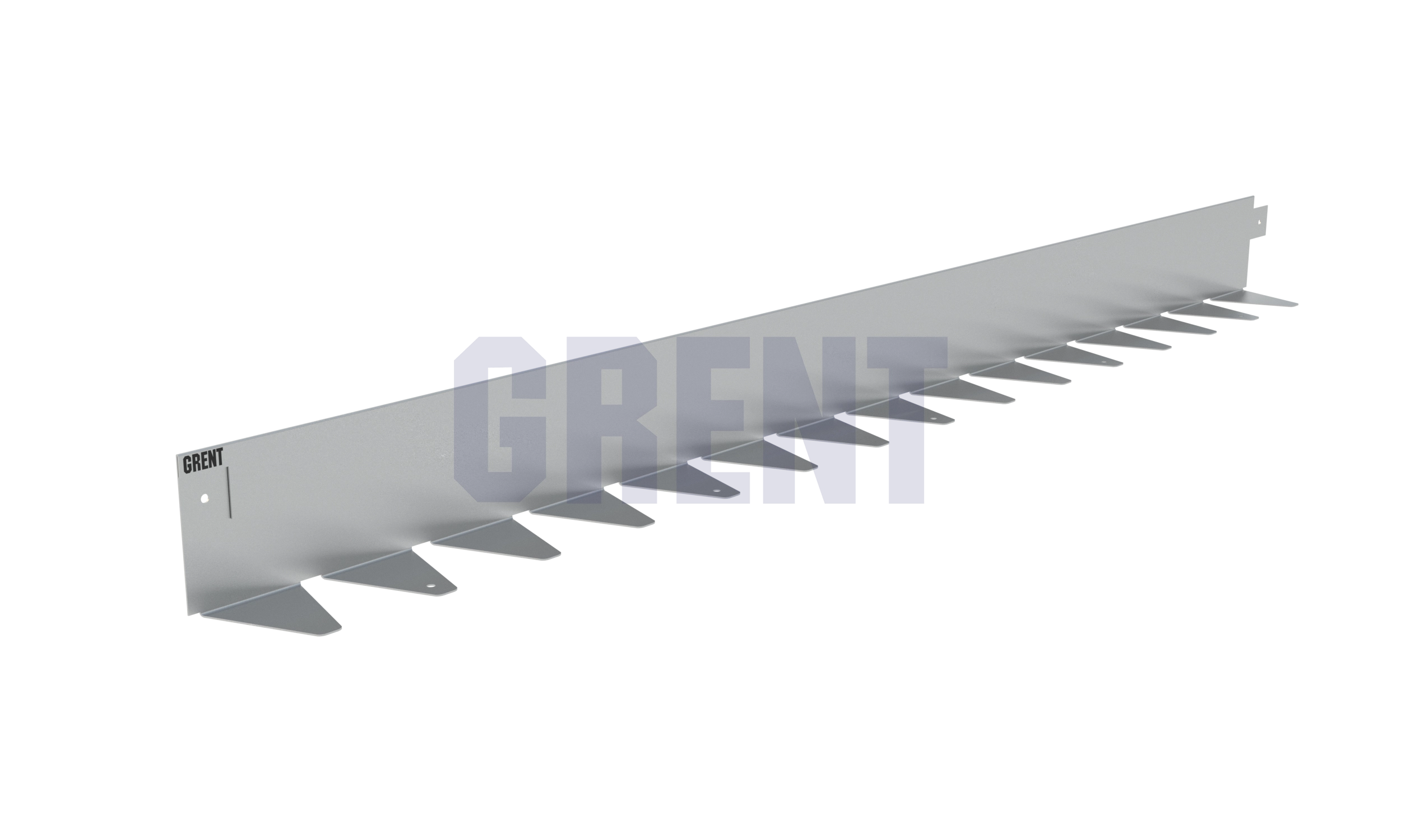 Бордюр стальной GRENT BR L-образный 1200*90, 1,5, нержавеющий