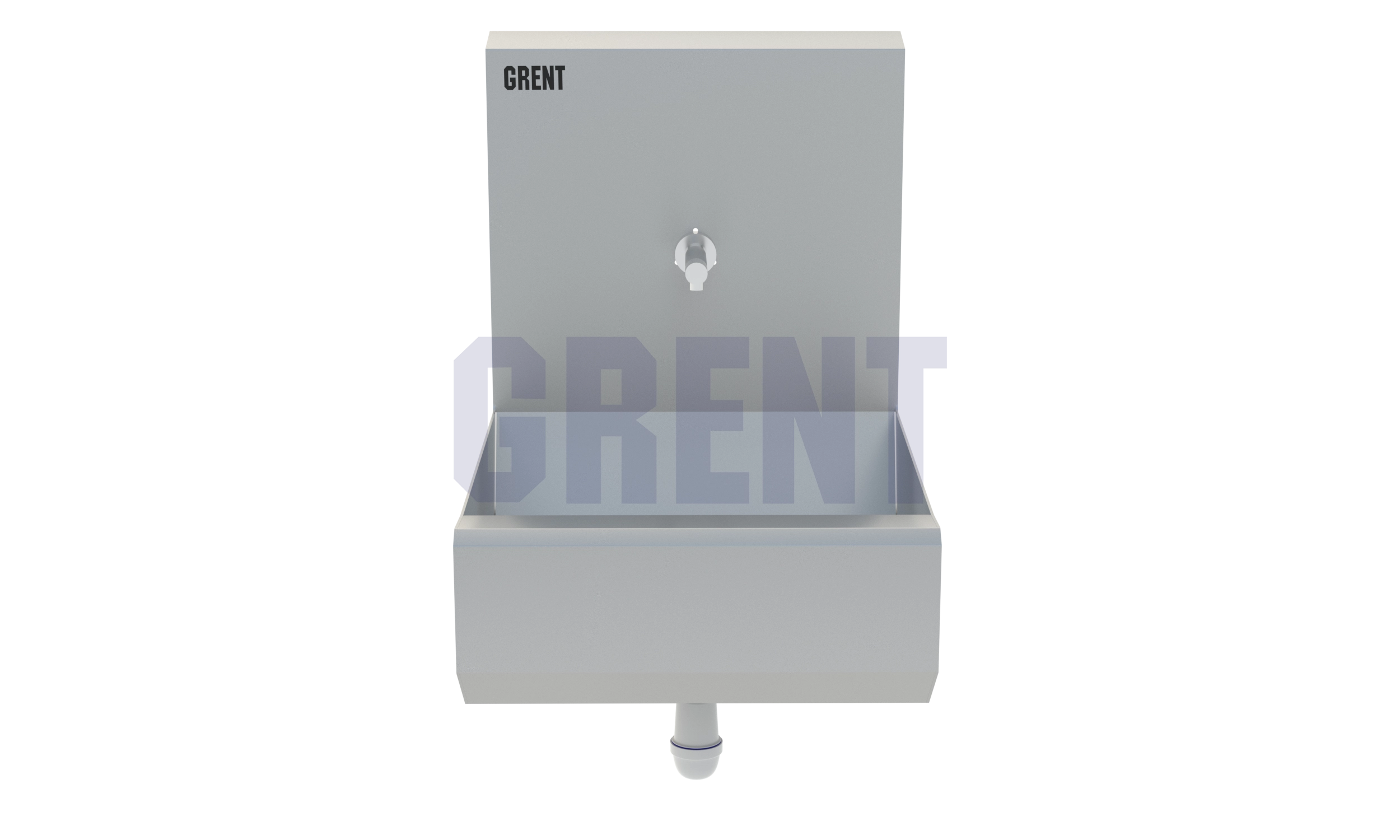 Умывальник 1-секционный подвесной GRENT-P-01