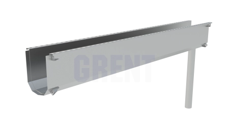 Лоток водоотводный мостовой GRENT MosT подвесной 400 выпускной