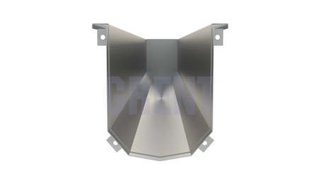 Лоток водоотводный мостовой GRENT MosT подвесной 150 торцевой