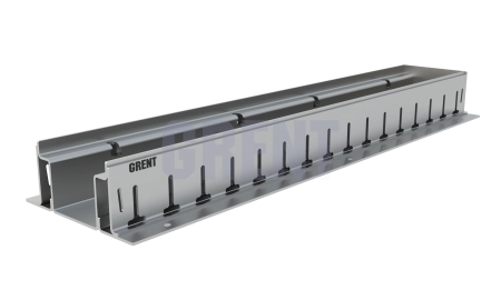 Лоток водоотводный мостовой GRENT MosT 100 торцевой
