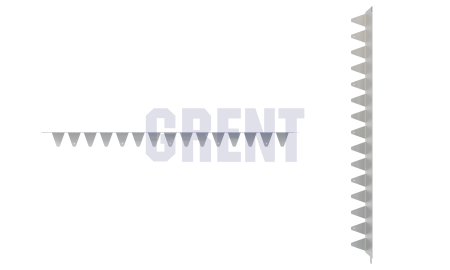 Бордюр стальной GRENT BR L-образный 2400*150, 1,5, оцинкованный