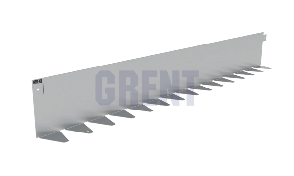 Бордюр стальной GRENT BR L-образный 1200*150, 1,5, нержавеющий