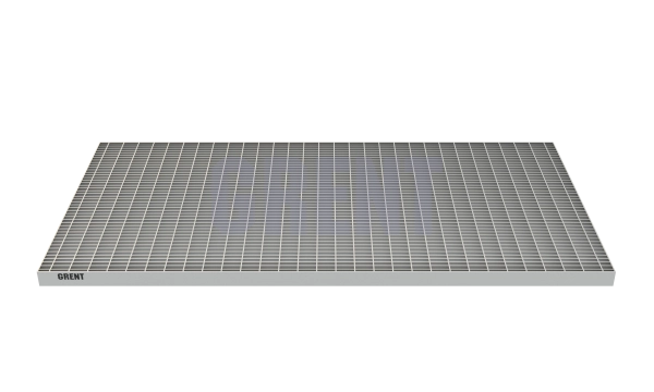 Прессованный настил из нержавеющей стали GRENT 33х11 500х1000