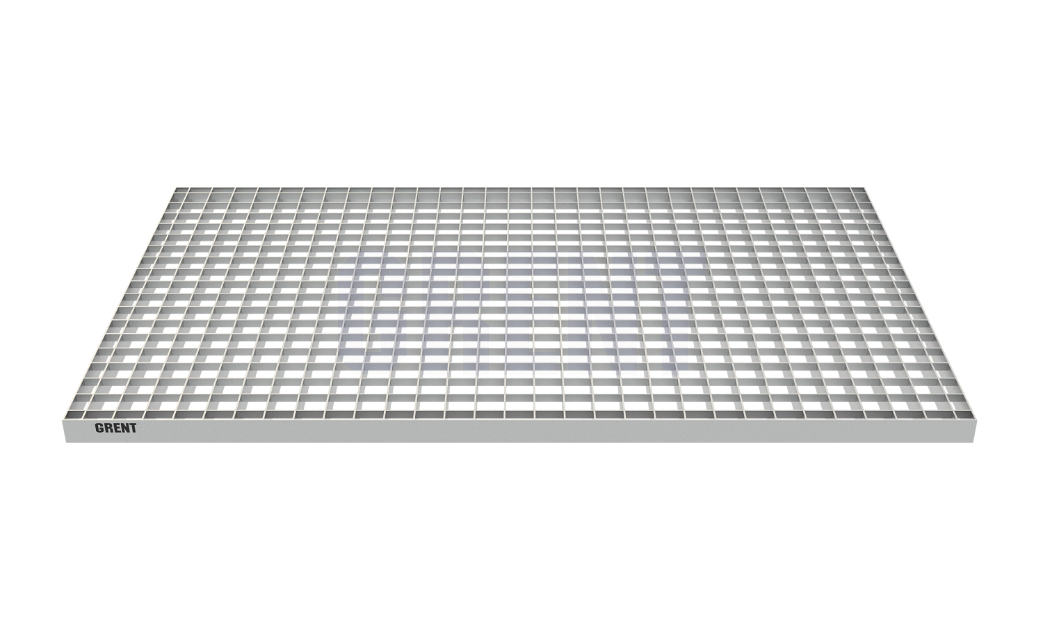 Прессованный настил из нержавеющей стали GRENT 33х33 600х1000