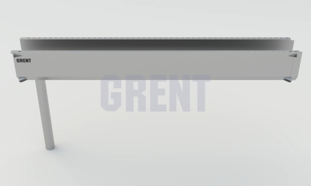 Лоток водоотводный мостовой GRENT MosT подвесной 150 выпускной