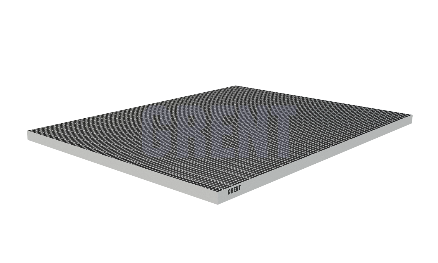 Прессованный настил из нержавеющей стали GRENT 33х11 800х1000