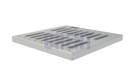 Штампованная решетка стальная GRENT PlasT 300х300 А15