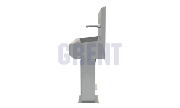 Умывальник 3-секционный на стойке GRENT-S-03