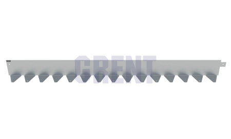 Бордюр стальной GRENT BR L-образный 1200*100, 1,5, нержавеющий