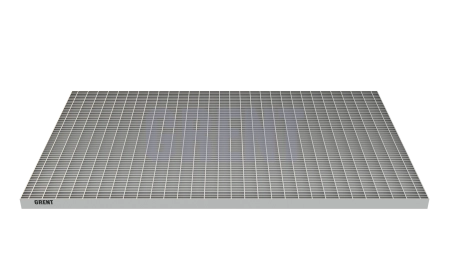 Прессованный настил из нержавеющей стали GRENT 33х11 600х1000