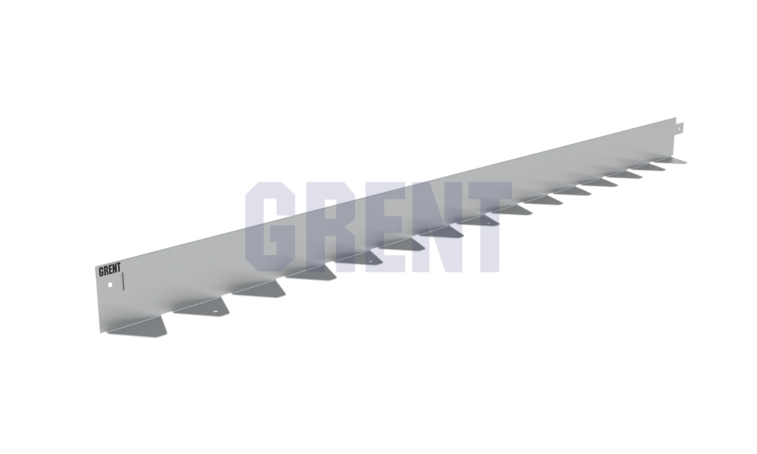 Бордюр стальной GRENT BR L-образный 1200*70, 1,5, оцинкованный